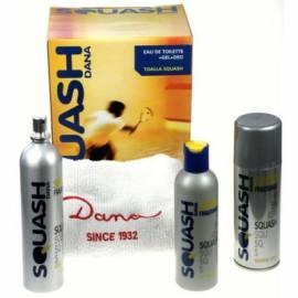 WC Wasser, Handtuch, DANA Squash-Deodorant 200 ml + 50 ml + Duschgel 200 ml