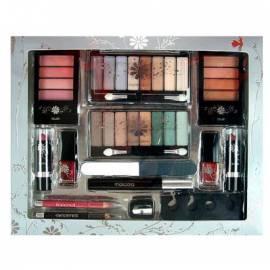 Benutzerhandbuch für Kosmetika Make-up Handel Schatten Set 24g Eyeshadow + 12g Blush + 7g Lippenstift + Nagellack 12ml + 10ml Mascara + 1, 2g Eye-Pencil + 1, 2g Lip Pencil + Zubehör