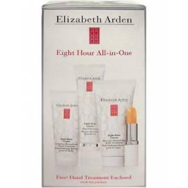 Kosmetika ELIZABETH ARDEN acht Stunden all-in-One 75ml acht-Stunden-Handcreme + 50ml Eight Hour Cream 100ml acht Stunden Körperbehandlung + 3, 7g acht Stunden Lip Stick