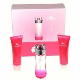 Bedienungshandbuch Eau de Parfum LACOSTE Touch of Pink 30 ml + 50 ml Duschgel + 50ml Körpermilch