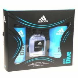 ADIDAS Ice Dive Toilette 50 ml Deospray 150 ml + 250 ml Wasser + Duschgel