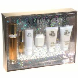 Bedienungshandbuch Toilettenwasser ELIZABETH TAYLOR White Diamonds 50 ml + 10 ml Miniatur 50 ml + Bodylotion 50 ml + Duschgel + 28 g Pulver + 40 g Seife