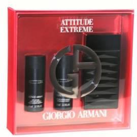 WC Wasser GIORGIO ARMANI Attitude Extreme ml + after shave Balsam 50 ml + 50 ml Duschgel