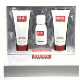 Toilettenwasser DIESEL Plus Plus Feminine ml + 150 ml Bodylotion, 150 ml Duschgel Bedienungsanleitung