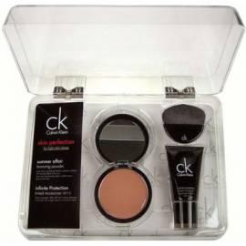 Kosmetika CALVIN KLEIN Haut Perfektion Licht 9g Bronzing Powder + 29, 6ml getönte Feuchtigkeitscreme SPF15 + Aplicator