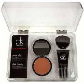 Kosmetika CALVIN KLEIN Haut Perfektion Tiefe 9g Bronzing Powder + 29, 6ml getönte Feuchtigkeitscreme SPF15 + Aplicator