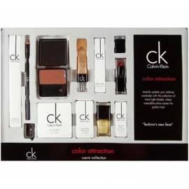 Handbuch für Kosmetika CALVIN KLEIN Farbe Attraktion Warm 1, 5g samt Blush + 12ml Flawored Lipgloss, 45g Lip Pencil + 13ml Nagellack + 3, 5g Creme Lipstick