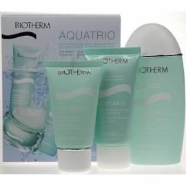 Kosmetika BIOTHERM Aquatrio konzentriert Zink Normal 40ml Aquasource NonStop Gel + 50ml Biosource Toning Mousse + 125ml Biosource Tonen Wasser
