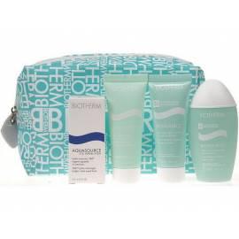 Bedienungshandbuch Kosmetika BIOTHERM Aquasource Gel Reise-Set 2tlg Aquasource + 4ml Aquasource Yeux, 20ml Biource Mousse + 30 ml Biosource Lotion + Tasche