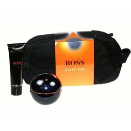 Toilettenwasser, HUGO BOSS Boss in Motion Black Edition 90 ml + 50 ml Duschgel + Kosmetiktasche