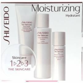 SHISEIDO Kosmetika Set feuchtigkeitsspendende Reinigungsschaum für 75ml + 100ml nährende Weichspüler + 30ml Tag Feuchtigkeit Hydratant