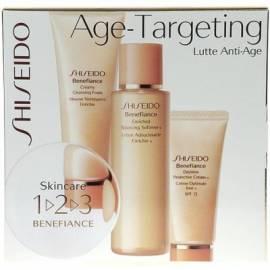 SHISEIDO Kosmetika Set Alter gezielt 75ml Benefiance Reinigung, Schaum, 100ml Balancing Weichspüler + 30ml Daytime Protective Cream