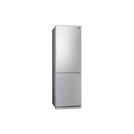 Kombination Kühlschrank / Gefrierschrank LG GC-B399PLCA Silber