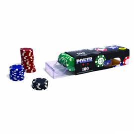 Karte Spiel Poker ALBI-100 chips