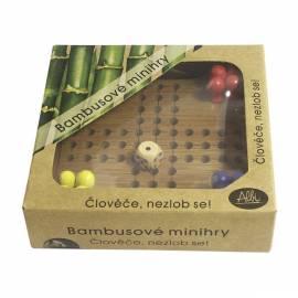 Brettspiel ALBI Mini Bambus-Ludo