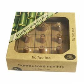 Brettspiel ALBI Mini Bambus-Tic Tac Toe