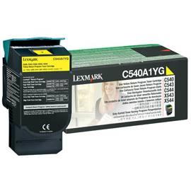 Bedienungsanleitung für LEXMARK C540 Toner C543 C544 X 543 X 544 (C540A1YG) gelb