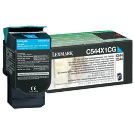 Toner LEXMARK C544 X 544 zusätzlichen HY (C544X1CG) blau Bedienungsanleitung