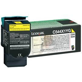 Toner LEXMARK C544 X 544 Extra HY (C544X1YG) gelb