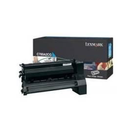 C780 LEXMARK C782/Toner (C780A1CG) blau Bedienungsanleitung