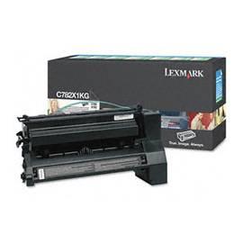 Toner LEXMARK C782 (C782X1KG) schwarz - Anleitung