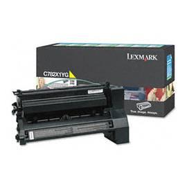 Bedienungsanleitung für Toner LEXMARK C782 (C782X1YG) gelb