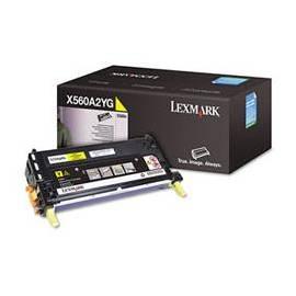 Benutzerhandbuch für Toner LEXMARK X560n (X560A2YG) gelb