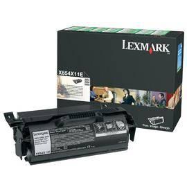 Toner LEXMARK X 654, X 656, X 658 Extra HY Return Program (X654X11E) schwarz Gebrauchsanweisung