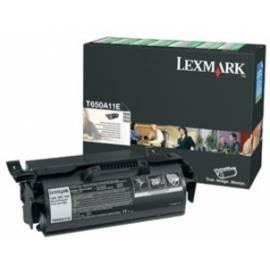 LEXMARK T650 T652 T654 Tonerkassette zurück Programm (T650A11E) schwarz