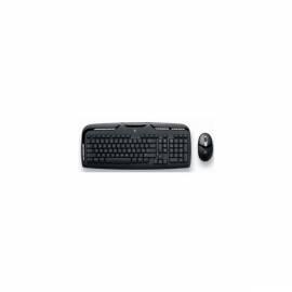 Bedienungsanleitung für Tastatur LOGITECH Cordless Desktop Cordless Desktop EX110 (967561-1139)