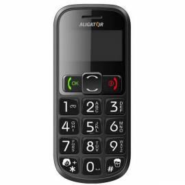 Benutzerhandbuch für Handy ALIGATOR Senior A330 schwarz