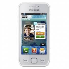 Handy SAMSUNG S5250 Wave 525 white Bedienungsanleitung