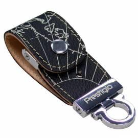 USB-flash-Disk PRESTIGIO Leather 8GB USB 2.0 (PLDF08MPBKT3A) schwarz