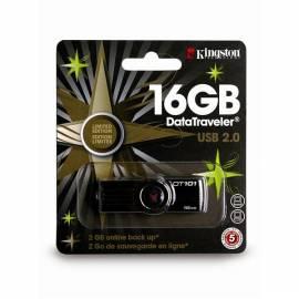 USB-flash-Disk KINGSTON Peak Promo 16GB USB 2.0 (KE-U3016-2EQ) schwarz Bedienungsanleitung