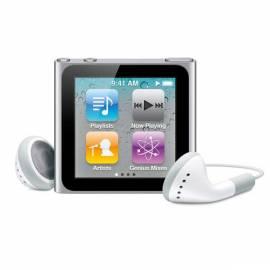 MP3 Player APPLE iPod Nano 8GB (6. Gen.) (MC525QB/A) Silber