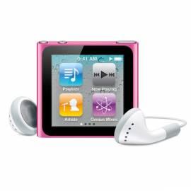 MP3 Player APPLE iPod Nano 8GB (6. Gen.) (MC692QB/A)-Rosa
