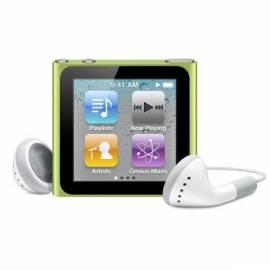 Handbuch für MP3 Player APPLE iPod Nano 16GB (6. Gen.) (MC696QB/A)-grün