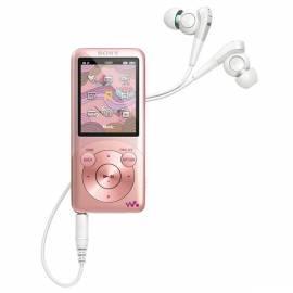 Bedienungsanleitung für MP3-Player SONY NWZ-S755-Rosa
