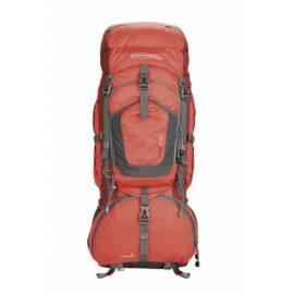 FERRINO OVERLAND, 60 + 10 Rucksack LITE rot