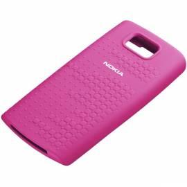 Handbuch für Case für Handy NOKIA CC-1011 Silikon. für das X 3 Touch-pink