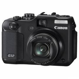 Digitalkamera CANON Power Shot G12 schwarz Bedienungsanleitung