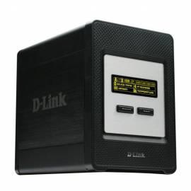 Datasheet Netzwerk-Speicher-D-LINK DNS-343 4 SATA-Slot schwarz
