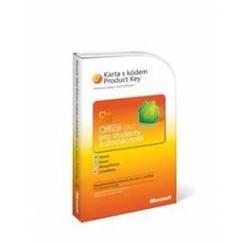 Software MICROSOFT Office Home and Student 2010 slowakischen Attach Key PKC (79G-02041)