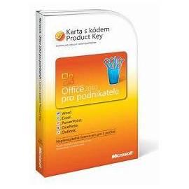 PDF-Handbuch downloadenSoftware MICROSOFT Office Home and Business 2010 slowakischen anfügen KeyPKC (T5D-00316)