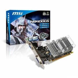 Handbuch für MSI N8400GS-D1GD3H Grafik Generation/LP 1 GB 1000 MHz zwei D3-520 /