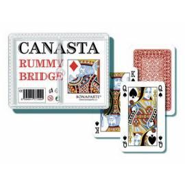 Die Karte Spiel Canasta Karte Kunststoff BONAPARTE. die Krabbe.