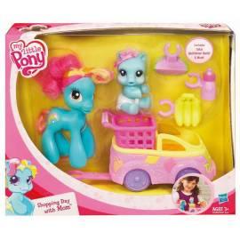Hasbro-Set-2 Ponny und Auto, spielen