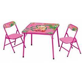 Metall set John Barbie, Tisch und 2 Stühlen