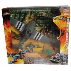 Fallschirmspringer, militärische Set Mac Spielzeug Flugzeug