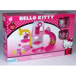 Gemütliches kleines Haus Mac Spielzeug mit einer Hello Kitty